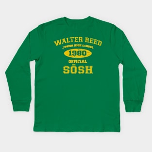 Walter Reed Sosh 1980 Kids Long Sleeve T-Shirt